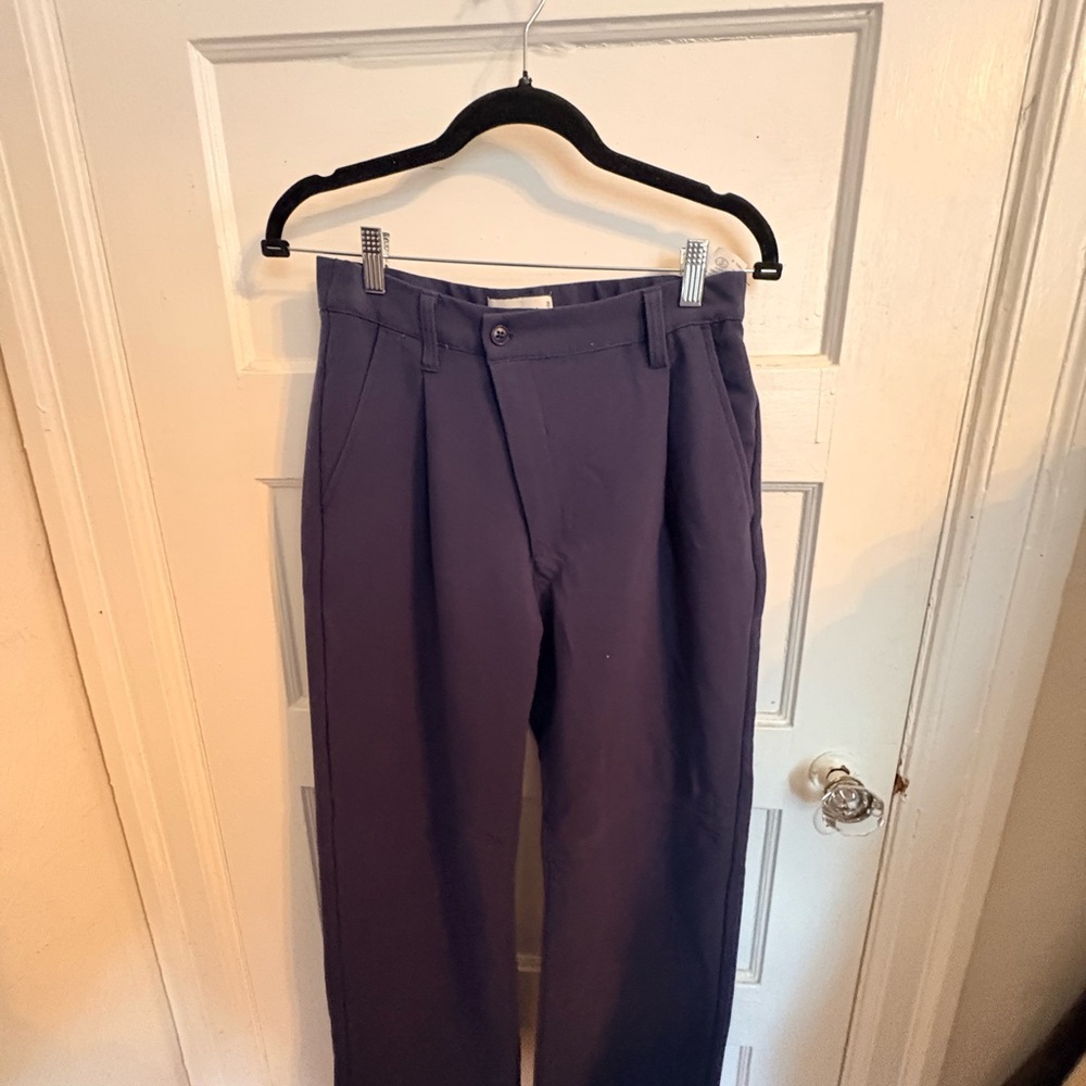 Abercrombie & Fitch Men's Deep Purple Chinos